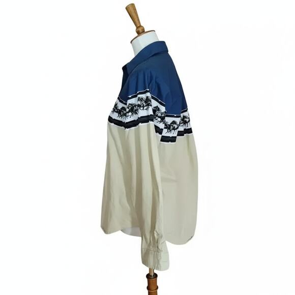 Roper Vintage Horse Button Down Shirt - Picture 8 of 9